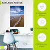 ARTland Poster Sandstrand Atlantikküste Frankreich Größe: Produktbild-Vorschau 3