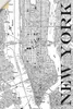 ARTland Wandbild, selbstklebend New York Karte Straßen Produktbild-Vorschau 1