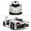 LEGO Technic Biały hipersamochód Koenigsegg Jesko Absolut, Podgląd zdjęcia produktu 13