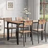 Esstisch mit 4 Stühlen, Esstisch-Set (5-teilig), Produktbild-Vorschau 5