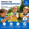 set di 3 mini pistole ad acqua - circa 8 cm con gittata Anteprima dell’immagine prodotto 2
