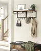 VASAGLE 2 Set Wandgarderobe, Wandregal, Kleiderhaken, Produktbild-Vorschau 2