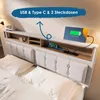 okwish Polsterbett 160×200 mit verstellbarem Kopfteil und Produktbild-Vorschau 8