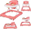 Bebies First Faltbarer Baby Lauflernwagen Rosa mit Spielset Produktbild-Vorschau 1
