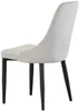 xonox.home Stuhl 2er Set Claudia Velouroptik creme (B/H/T): Produktbild-Vorschau 5