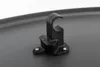 A close-up view of a black plastic hook attached to a dark surface. Produktbild-Vorschau