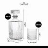BarCraft Whisky Karaffe und Glas Geschenkset, geschliffenes Produktbild-Vorschau 3