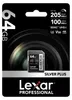 LEXAR Carte SD Silver Plus UHS-1 64Go V30 R205/W100 Voir les images du produit 2