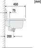 Sanit Multiset Funktionsbecken aus PVC Waschbecken mit Produktbild-Vorschau 5