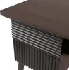 Biurko HWC-O40, biurko komputerowe, MDF metal melamina Podgląd zdjęcia produktu 4