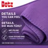 Betz Fleecedecke 130x170 cm 180g/m² – Weiche Wohndecke & Produktbild-Vorschau 4