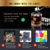 16 Stück Wiederverwendbare Edelstahl Eiswürfel Set - Whisky Produktbild-Vorschau 3