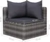 vidaXL 8-tlg. Garten-Lounge-Set mit Auflagen Poly Rattan Produktbild-Vorschau 7