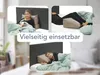 Rückenkissen | Lesekissen für Bett und Sofa | hellbraun | Produktbild-Vorschau 3
