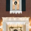 com-four® 5 Meter Eiszapfen-Girlande als Weihnachtsdeko - Produktbild-Vorschau 4