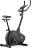 A black stationary exercise bike is shown against a white background. Náhľad obrázku produktu