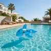 Schwimmtier Whale Ride-On 157x94cm blau Produktbild-Vorschau 2