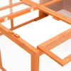 vidaXL Zahradní klec pro zvířata 150x100x50 cm Masivní Náhled obrázku produktu 4