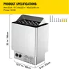 SucceBuy 9KW Saunaofen elektrisch 380V-415V Nass- und Produktbild-Vorschau 7