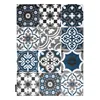 Teppich ALTER Porto Blumen blau Blau 180x270 cm Produktbild-Vorschau 3