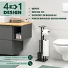 bremermann Porte-serviette chromé assorti de 3 barres en Voir les images du produit 2