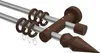 Interdeco Gardinenstange / Vorhangstange Silbergrau / Produktbild-Vorschau 1