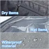 Intirilife Wasserfeste Reisetasche GRAU - 40 x 17 x 30 cm Produktbild-Vorschau 7