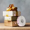 Relaxdays Handmade with Love Aufkleber, 2500 selbstklebende Produktbild-Vorschau 2