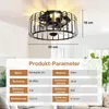Ventilatore da soffitto con illuminazione e telecomando Anteprima dell’immagine prodotto 3