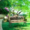 Parkbank mit Rückenlehne 123,5 x 74 x 48 cm Gardi Rose Produktbild-Vorschau 6