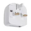 Adapter Flachstecker Typ C auf Stecker Typ G (UK) Weiß Produktbild-Vorschau 1