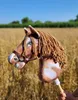 Hobbypferd Großes Premium Steckenpferd - Schecken-Tobiano Produktbild-Vorschau 5