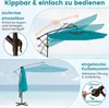 COSTWAY konzolový slunečník s pytli s pískem, Ø300cm Náhled obrázku produktu 7