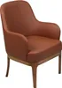 Brauner Wohnzimmer Sessel Designer Einsitzer Luxus Produktbild-Vorschau 3