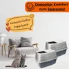 2er Set Hop In Katzenklo oben einstieg Katzentoilette Produktbild-Vorschau 6