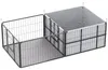 PawHut nestkast voor puppy's, puppyren met 7 panelen, Productafbeelding-voorbeeld 1