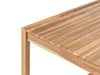 BELIANI Gartenmöbel Set Hellbraun es Akazienholz 6-Sitzer Produktbild-Vorschau 8