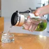 Trinkflasche Glas 1L mit Neoprenhülle, Glasflasche mit Produktbild-Vorschau 7