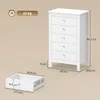 Cómoda HOMCOM con 5 cajones, para dormitorio, 60 x 39,5 x Vista previa de la imagen del producto 3