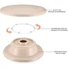 MODFU Torten Drehplatte Set 15-teilig, Kuchen Drehteller Produktbild-Vorschau 5