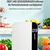 Gemüsewaschmaschine mit 600mg/h Ozon, 14W, LED-Display, zur Produktbild-Vorschau 3
