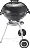 A black charcoal kettle grill on a white background. Produktbild-Vorschau