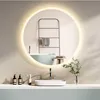 Miroir de salle de bain HOKO Design rond à LED, 60 cm, avec Voir les images du produit 1