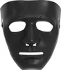 Schwarze Halbmaske für Erwachsene, Einheitsgröße, Produktbild-Vorschau 3