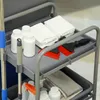 HOMCOM vozík na úklid, vozík na mytí, systémový vozík se 4 Náhled obrázku produktu 7