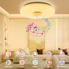 LED Musik-Deckenleuchte mit  Fernbedienung und APP, RGB Produktbild-Vorschau 2
