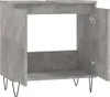 vidaXL Badschrank Betongrau 58 x 33 x 60 cm Holzwerkstoff - Produktbild-Vorschau 6