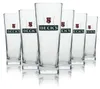 6x Becks Glas 0,5l Henry Becher Kontur Gläser Gastro Pils Produktbild-Vorschau 4