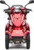 Seniorenmobil P4000, Lithium-Akku, 25 km/h, 1000 Watt, Rot Produktbild-Vorschau 3
