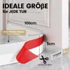Türdichtung selbstklebend Zugluftstopper Tür 100cm Produktbild-Vorschau 3